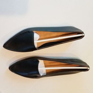 NIB J. Crew Edie leather loafers | 9.5 Black